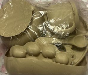 Plastic Baby Feeding Set