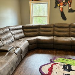 Large Extended Couch 