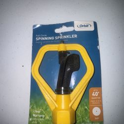 Spinning Sprinkler