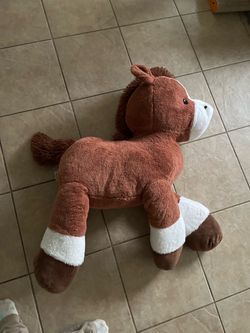 Large horse plush