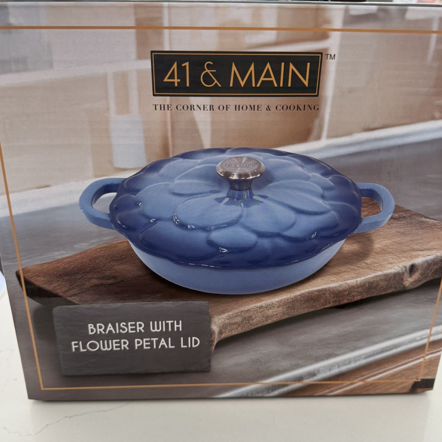 41 And Main Braised With Flower Petal Lid for Sale in Los Angeles