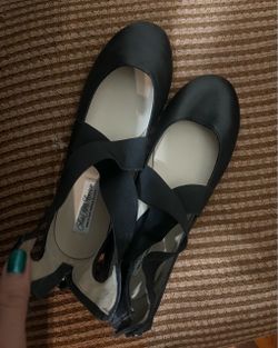 Black Saks Fifth Ave Flats