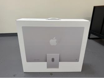 APPLE IMAC 24-INCH ALL IN ONE M5 CHIP BUILT FOR APPLE INTELLIGENCE 10 CORE CPU 10 CORE GPU 24GB MEMORY 512GB SSD SILVER