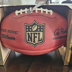 NFL AUTHENTIC GAME BALL  "THE  DUKE"