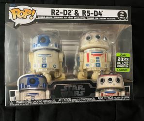 STAR WARS - FUNKO - R2-D2 & R5-D4 **Galactic Convention Executive**
