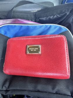 Michael Kors Red Wallet