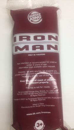 Burger King Iron Man Toy