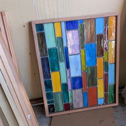 Stain Glass Framed