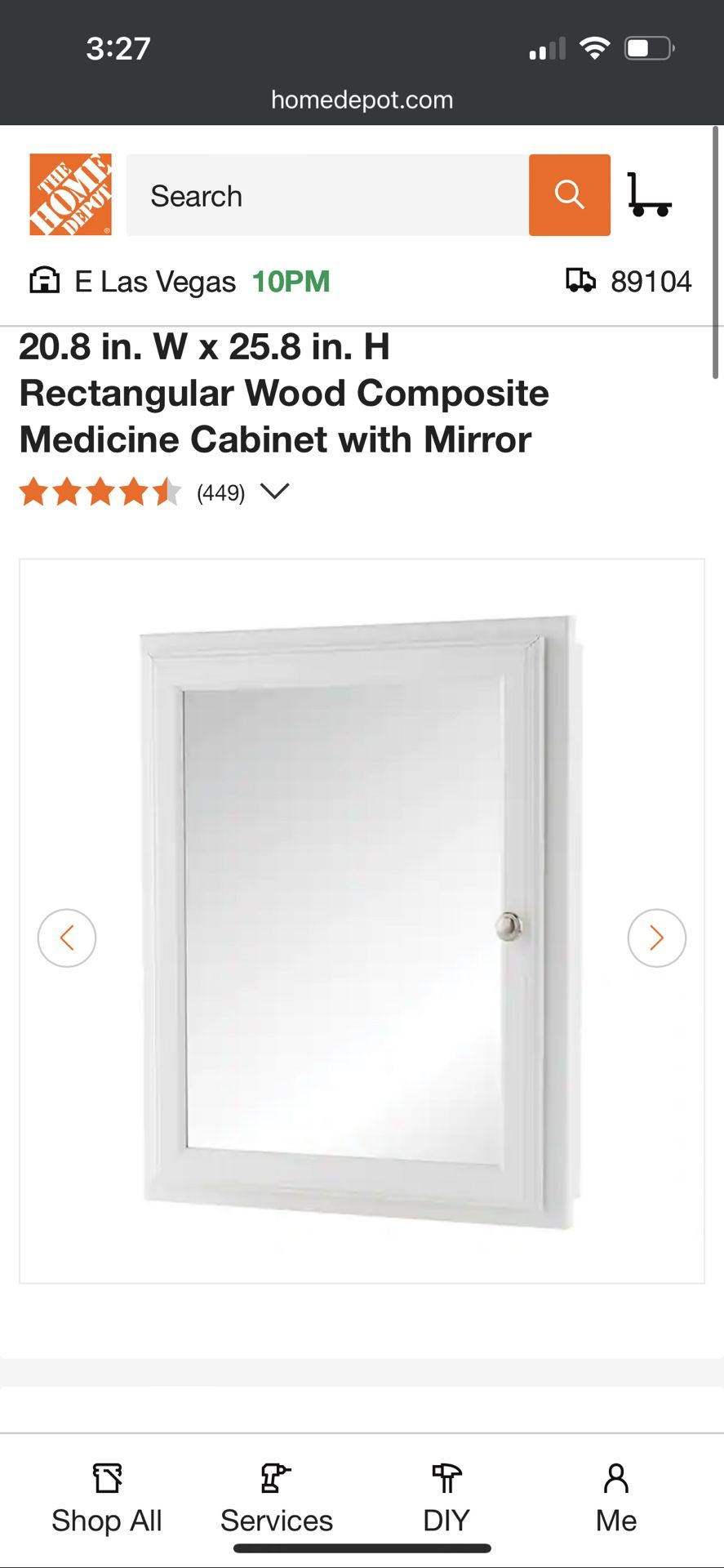 NEW *in Box* Medicine Cabinet 
