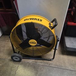 Dewalt  24" DRUM FAN.Diferent Speep..used But Good Condition WorksPerfect $120 O.B.O..