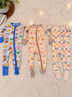 3 Little Sleepies Pajamas 6-12