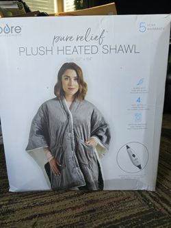 New Heated Shawl Blanket