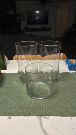 Glass vases