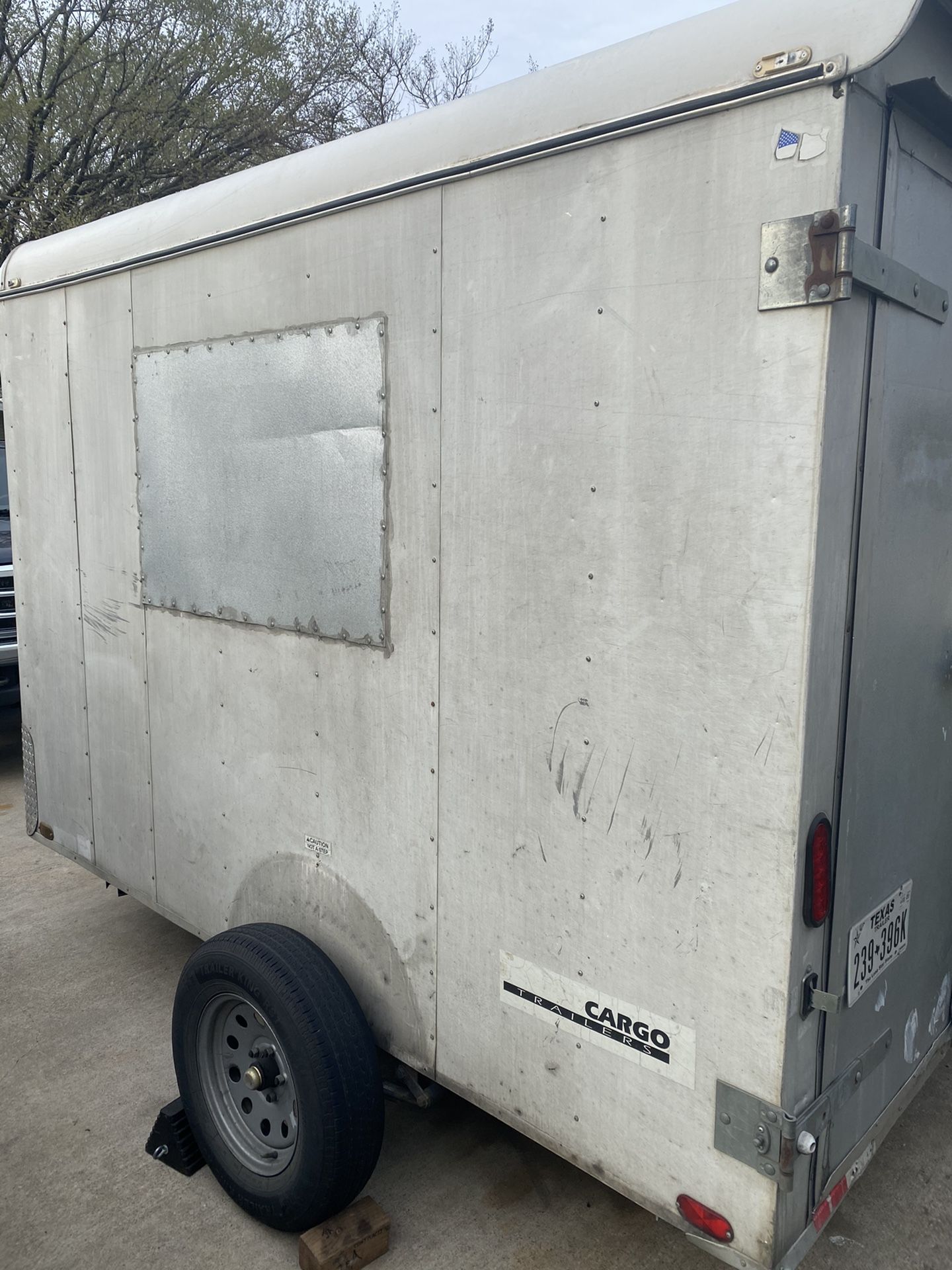 6x10 enclose trailer