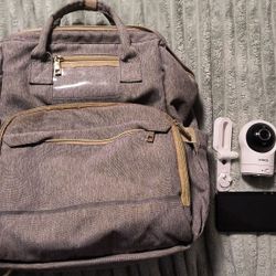 Baby Monitor And Diaper Bag
