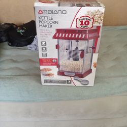Kettle Popcorn Maker From Ambiano