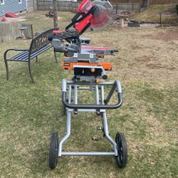 Milwaukee Battery Chop Saw 