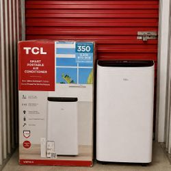 New! TCL 8,000 BTU Smart Portable Air Conditioner & Dehumidifier