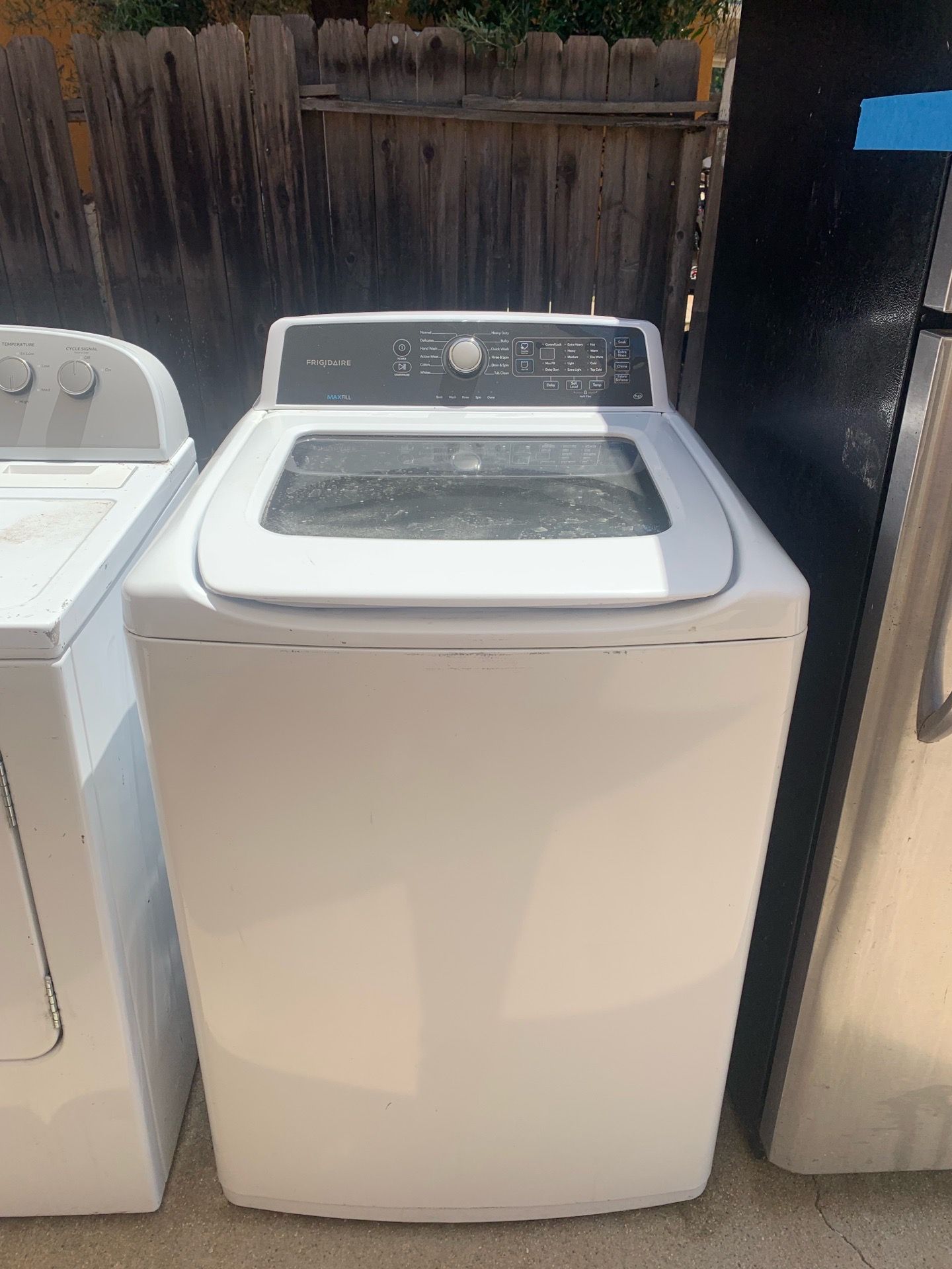 Frigidaire top load washer