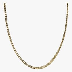 GLD Franco Chain Necklace for Men and Women - 18K - 3MM