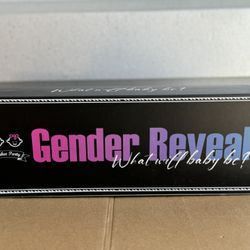 Gender Reveal Confetti Cannon