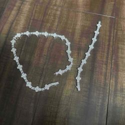 Silver Diamond  Chain