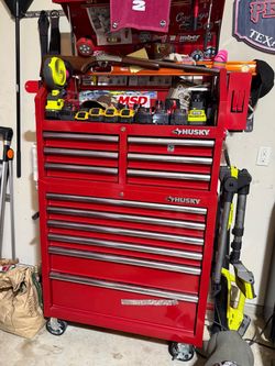 Husky Rolling Tool Chest Cabinet Combo