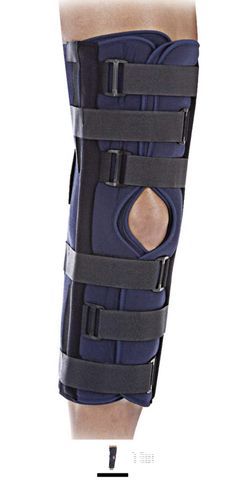 FitPro Adjustable Post-Op Knee Immobilizer, 24”