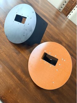 Pancake welding hood