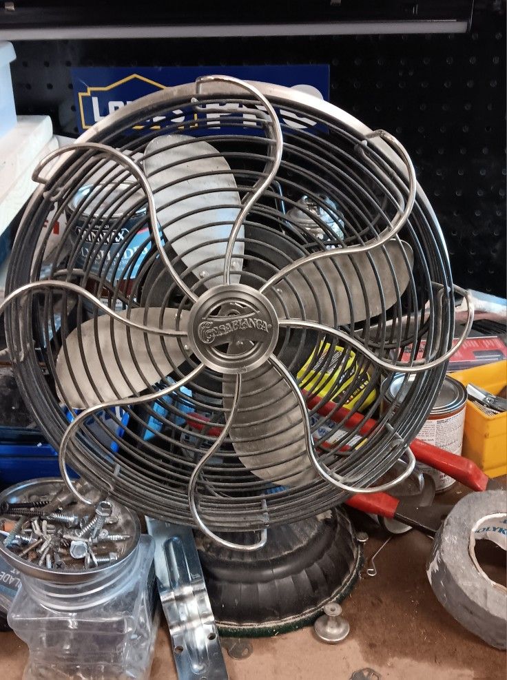 Table Top Metal Balde Fan