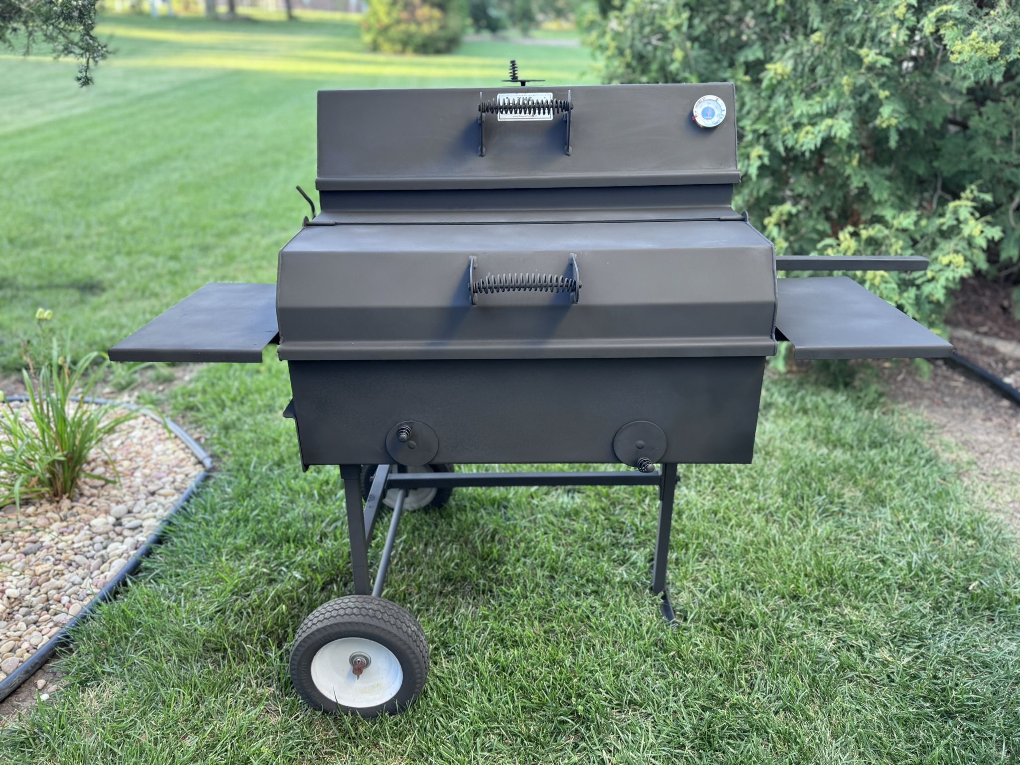 Best "The Good-One" Open Range Charcoal Smoker & Grill