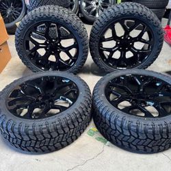20”22”24”26” GMC CHEVY WHEELS AND TIRES WE FINANCE 