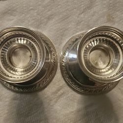 Duchin Creations Pierced Sterling Weighted Candleholder 286Gr