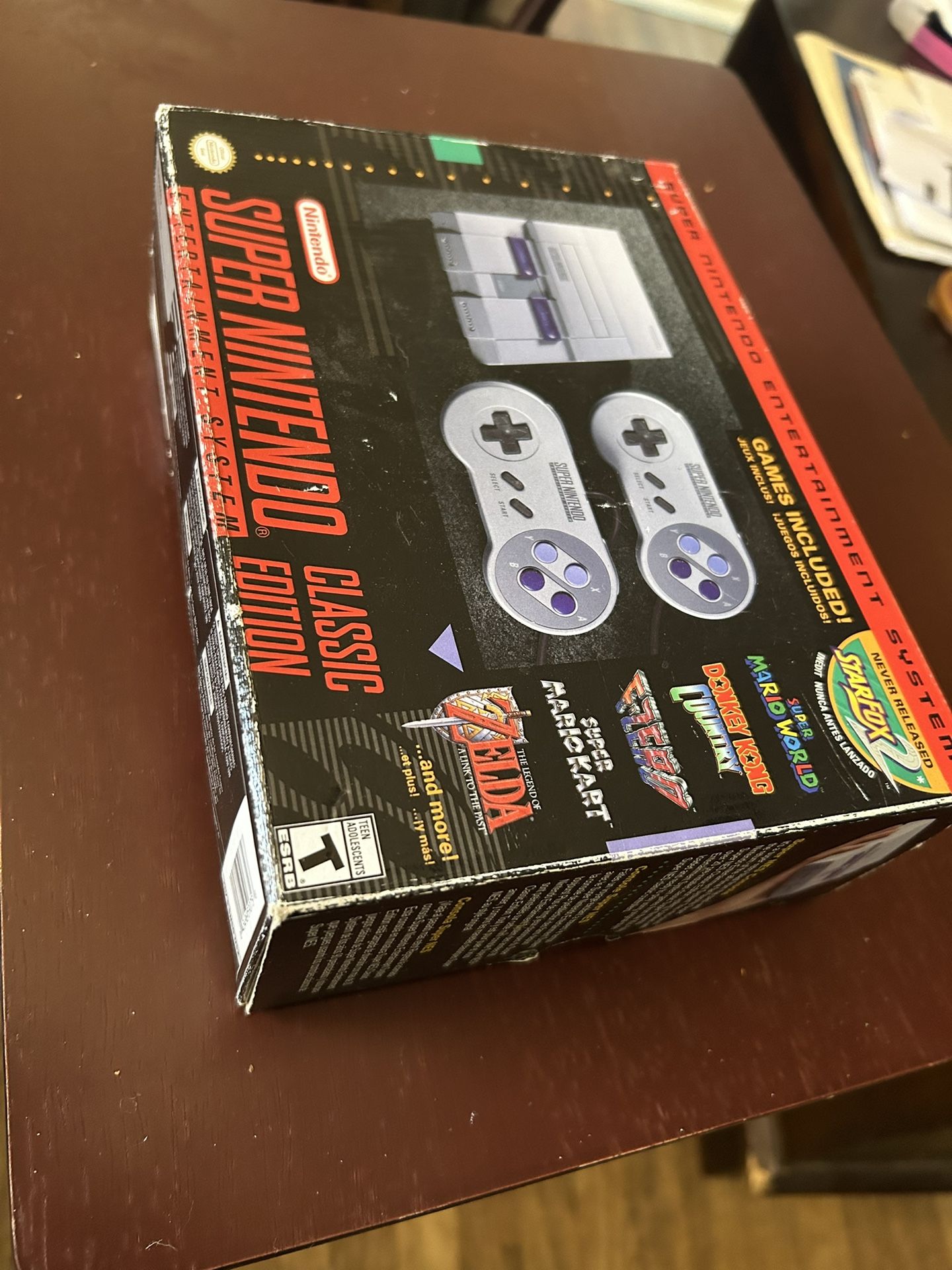 SNES Classic Edition w/ Box + 21 Games (Like New)