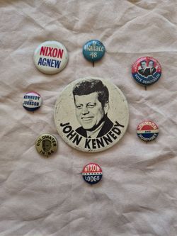 20th Century Political Pins