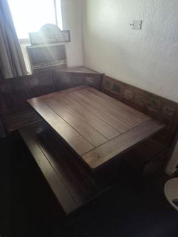 Wood table