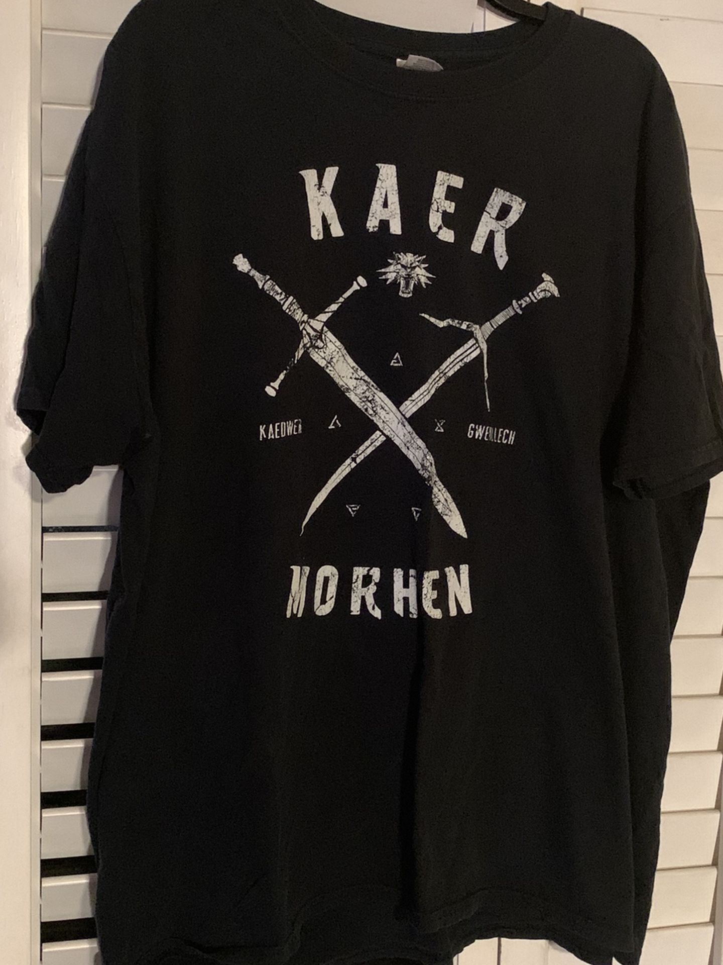 Witcher 3 Kaer Norhen Black T-Shirt - 2XL