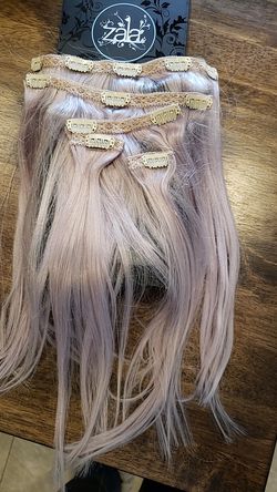 ZALA hair extensions clip in  piece for Sale in Glendora, CA -  OfferUp