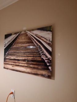 Picture Artwork From A Renowned Artest On Clear Finish With Autographed Signature Of The Artist 🎨
