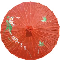 Chinese Style Oil Paper Red Umbrella