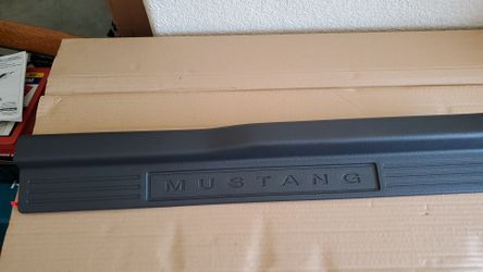 Mustang 2012-2014 passenger side door scuff. New