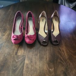 Women's Heels Size 5 and 5.5