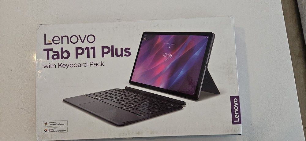 Lenovo Tab P11 Plus with Keyboard and magnetic covers