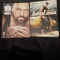 WWE DVDS (Big Show, John Cena)