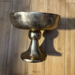 New Metal Goblet Or Flower Centerpiece 