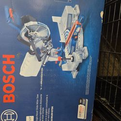 Bosch sliding miter saw 7-1 new