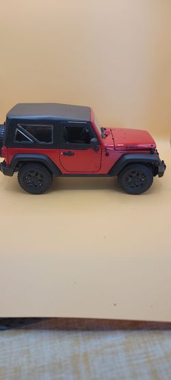 MAISTO SPECIAL EDITION RED 2019 WILLYS JEEP SCALE 1/18 IN EXCELLENT CONDITION