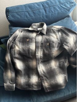 Old Navy Plaid Flannel Button-Up Shirt