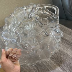 Crystal Centerpiece Plate
