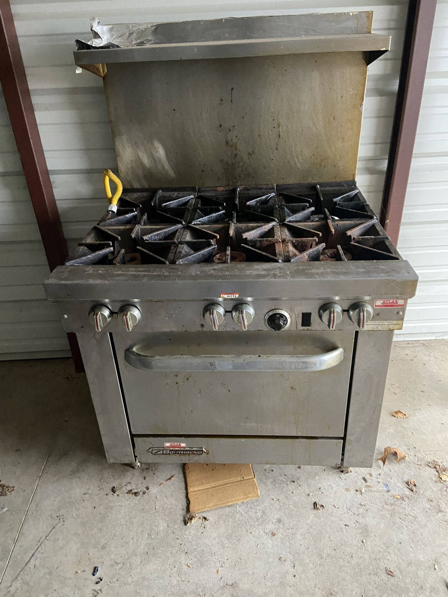 Large Commercial Stove
